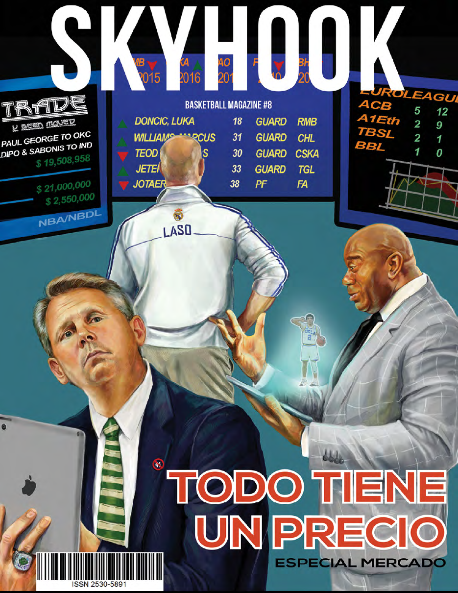 Portada de SKYHOOK Magazine número 08